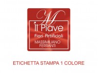 Etichette adesive per fioristi, fiorai e vivaisti (mm 30x30)  (cod.33G)